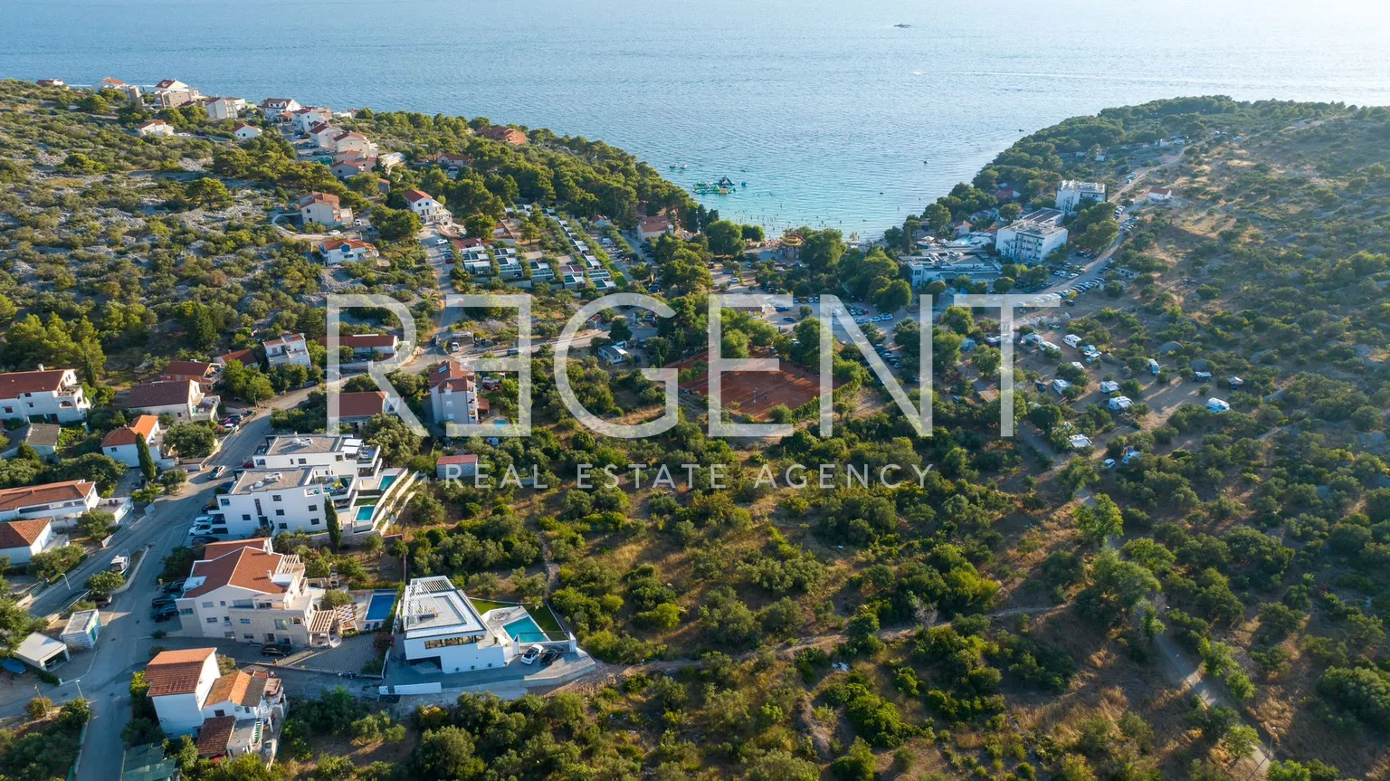 Murter - Villa de luxe avec vue panoramique sur la mer