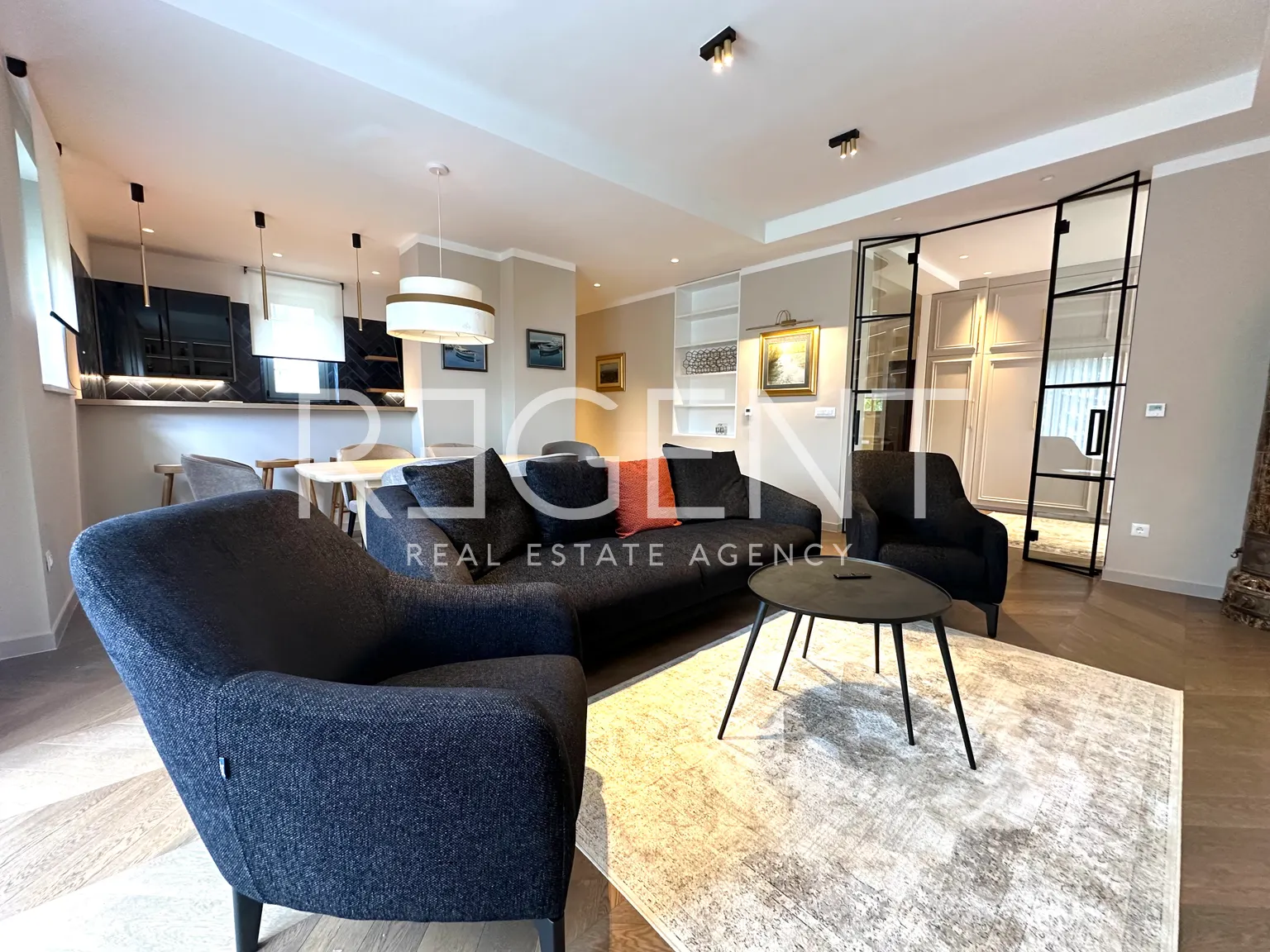 Záhřeb, Šalata - Moderní čtyřpokojový byt 130 m2, Pronájem
