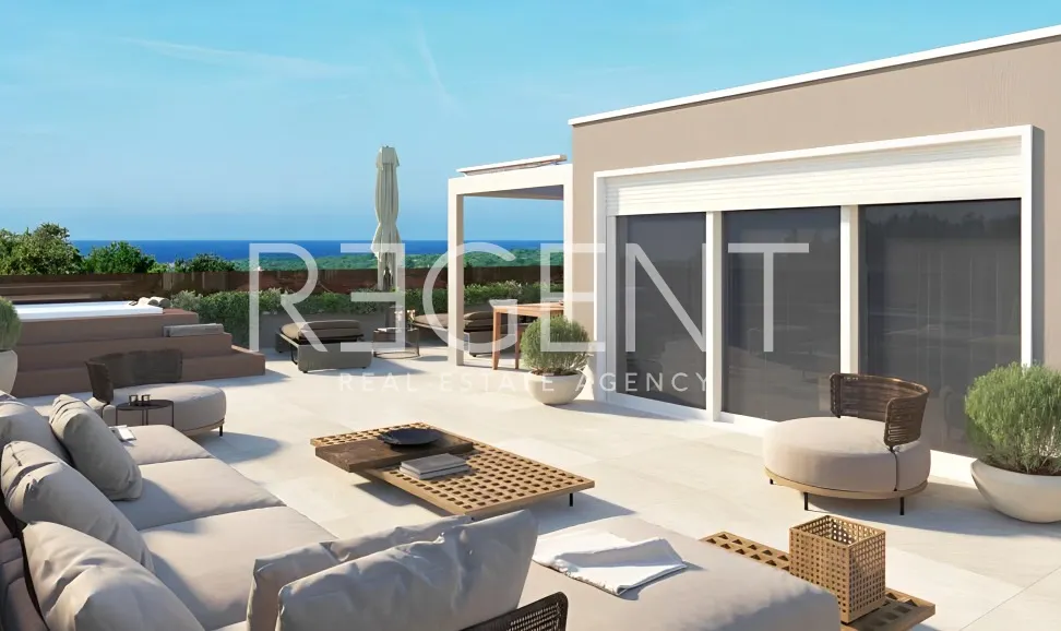 Poreč, Vranići – Dvosoban stan u prizemlju 90,44 m2