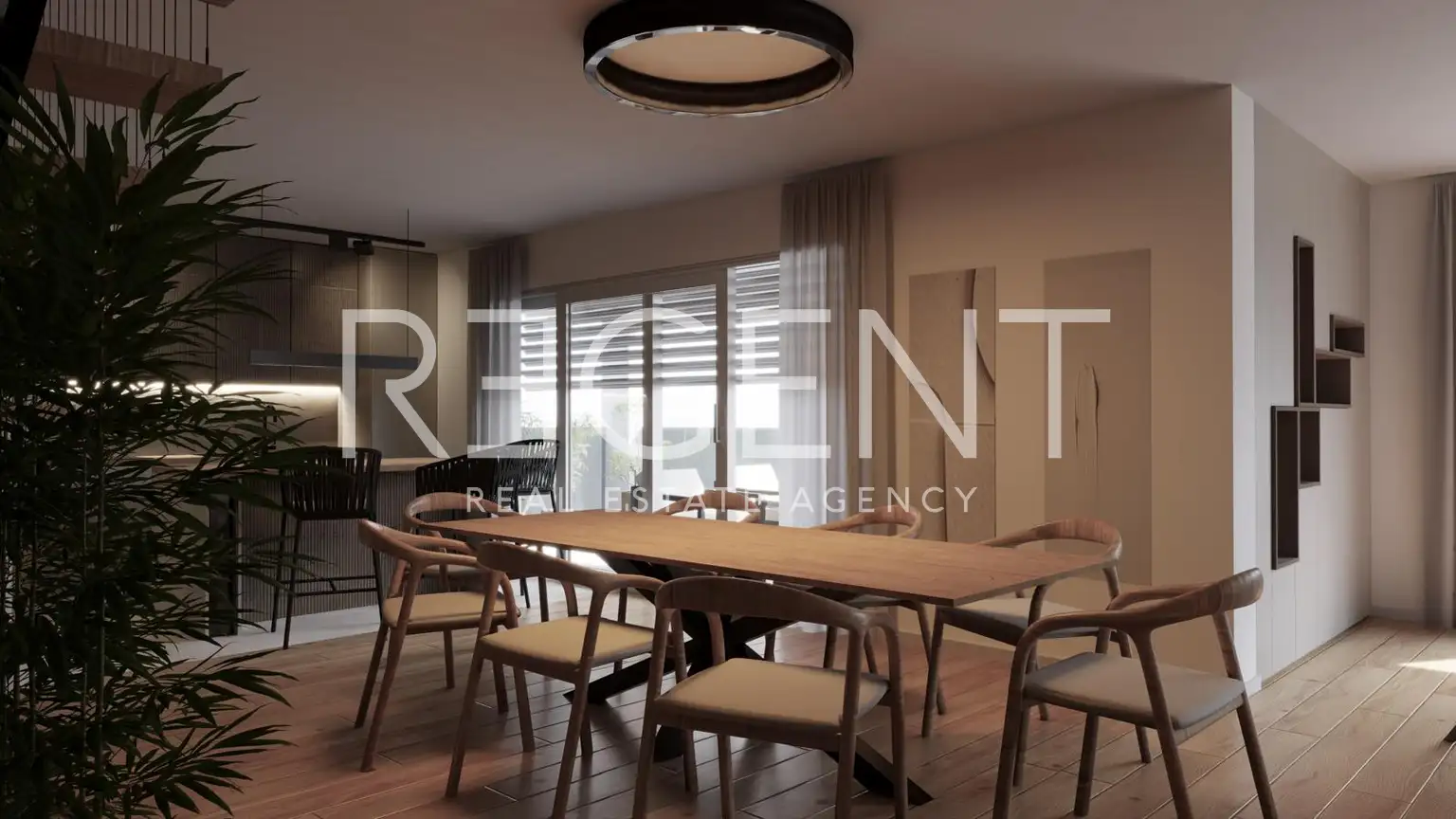 Постира, Брач – квартира 115 м² с террасой, гаражом и видом на море (S2)
