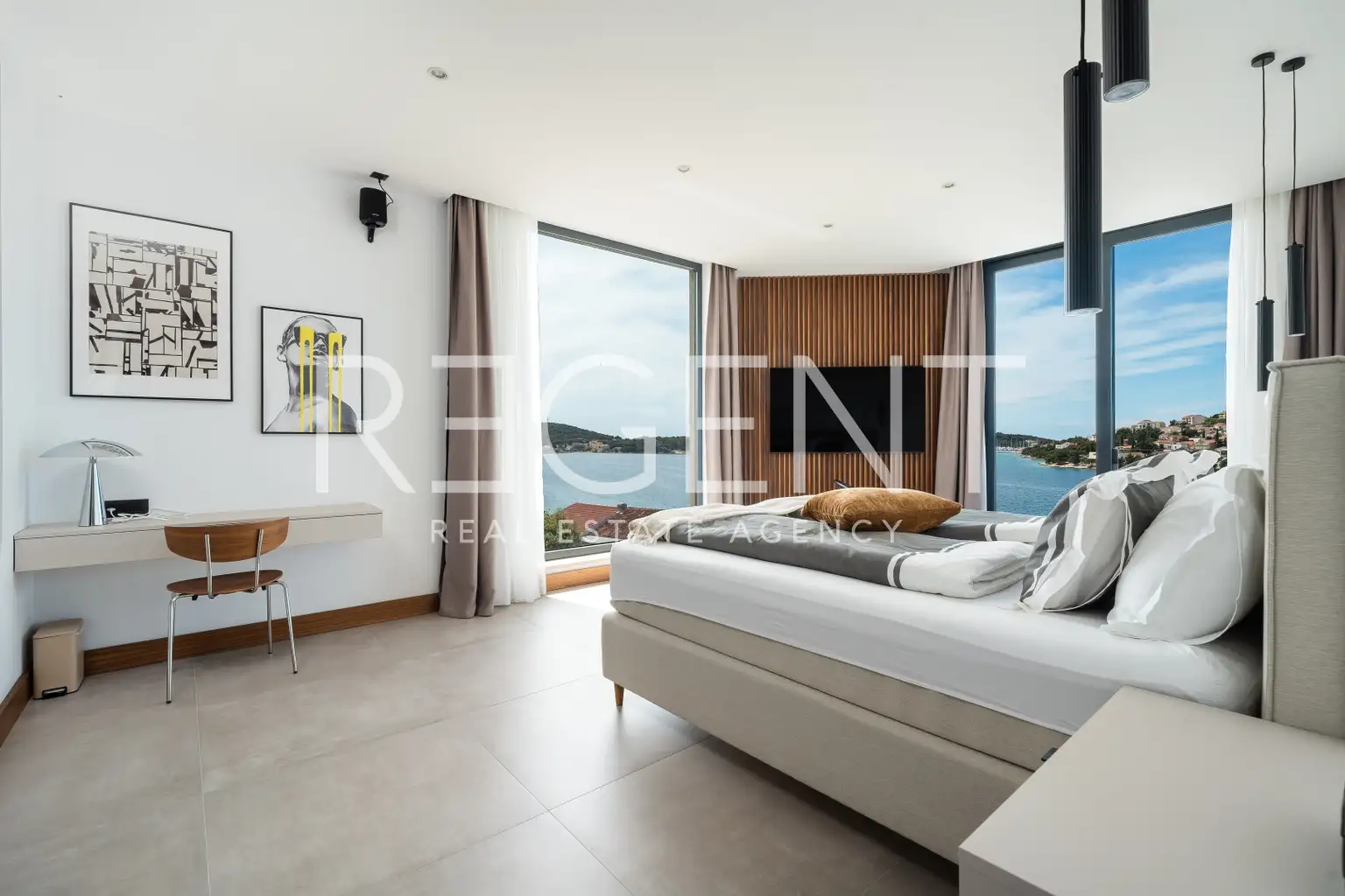 Šibenik, Rogoznica - Villa di lusso con vista panoramica sul mare, piscina riscaldata e jacuzzi