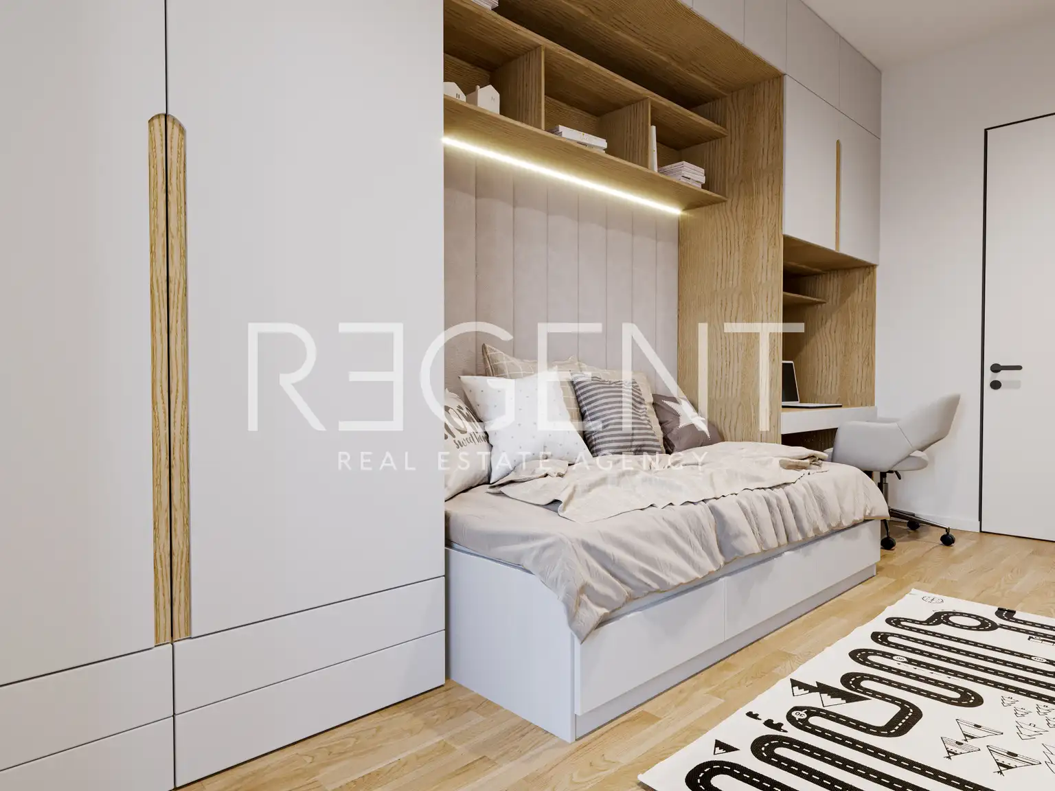 Split, Duilovo - Jednosoban stan sa natkrivenim balkonom