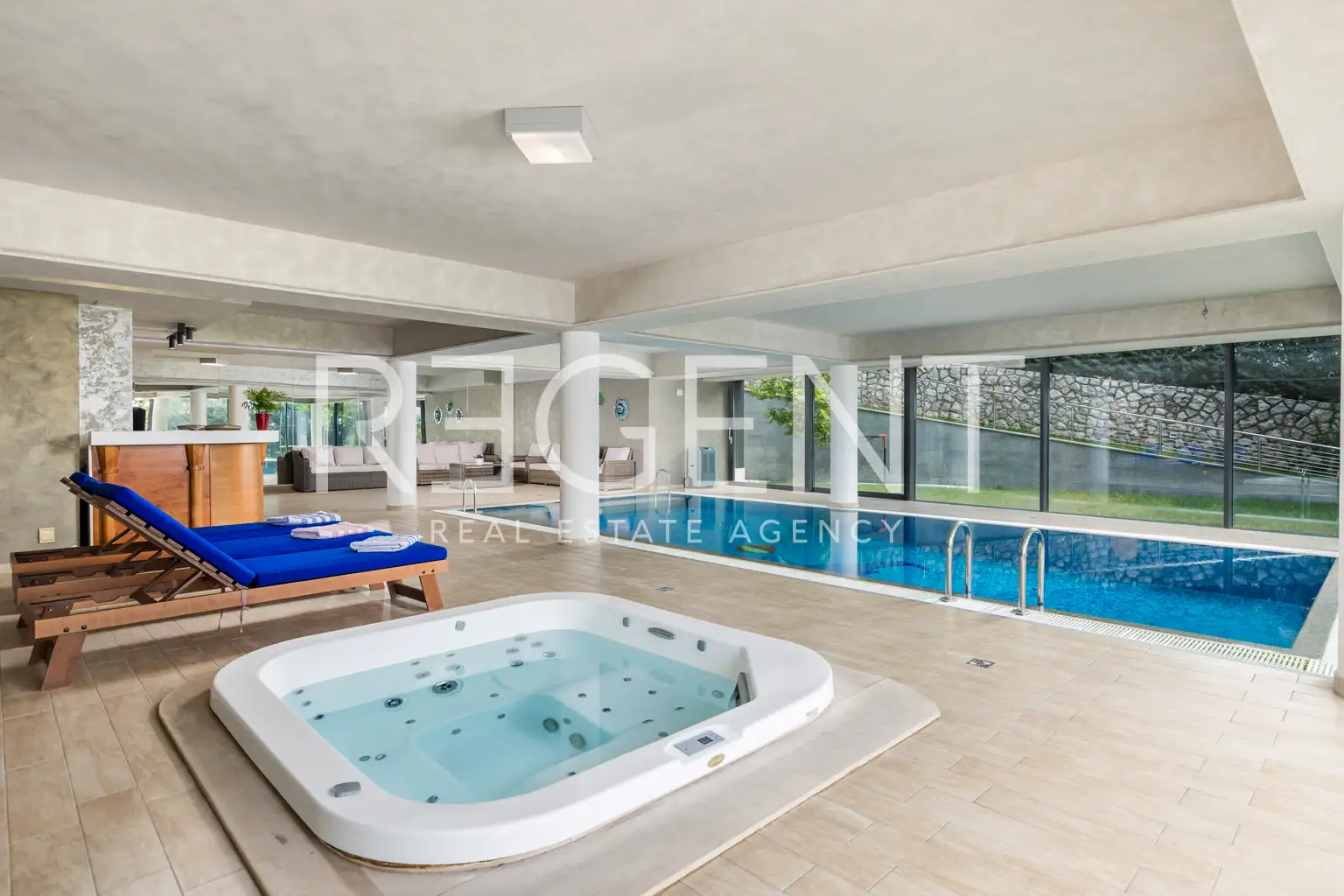 Hreljin - Villa with panoramic view and private wellness