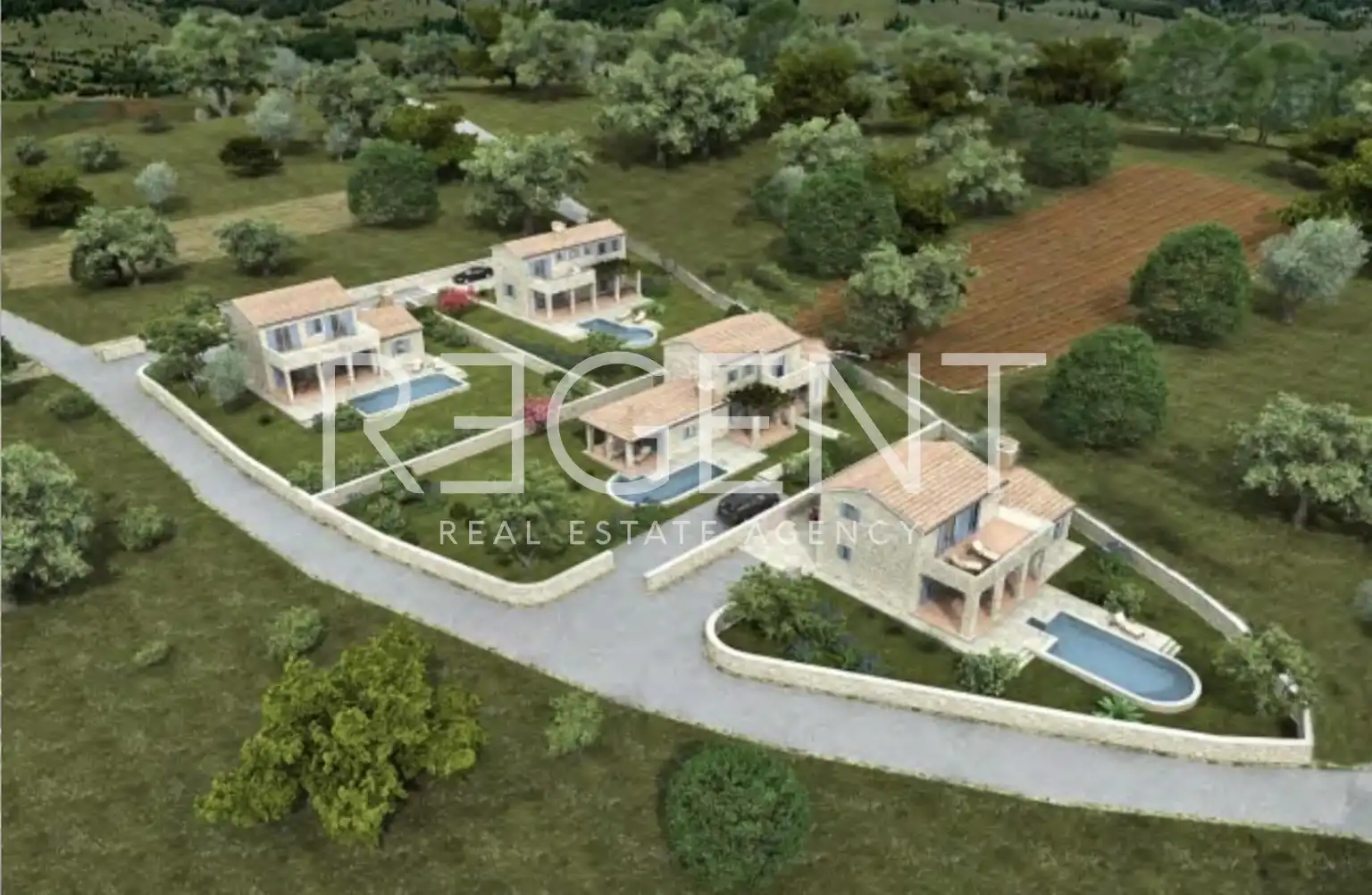 Istrie, Karojba - Projekt Vila v řadě