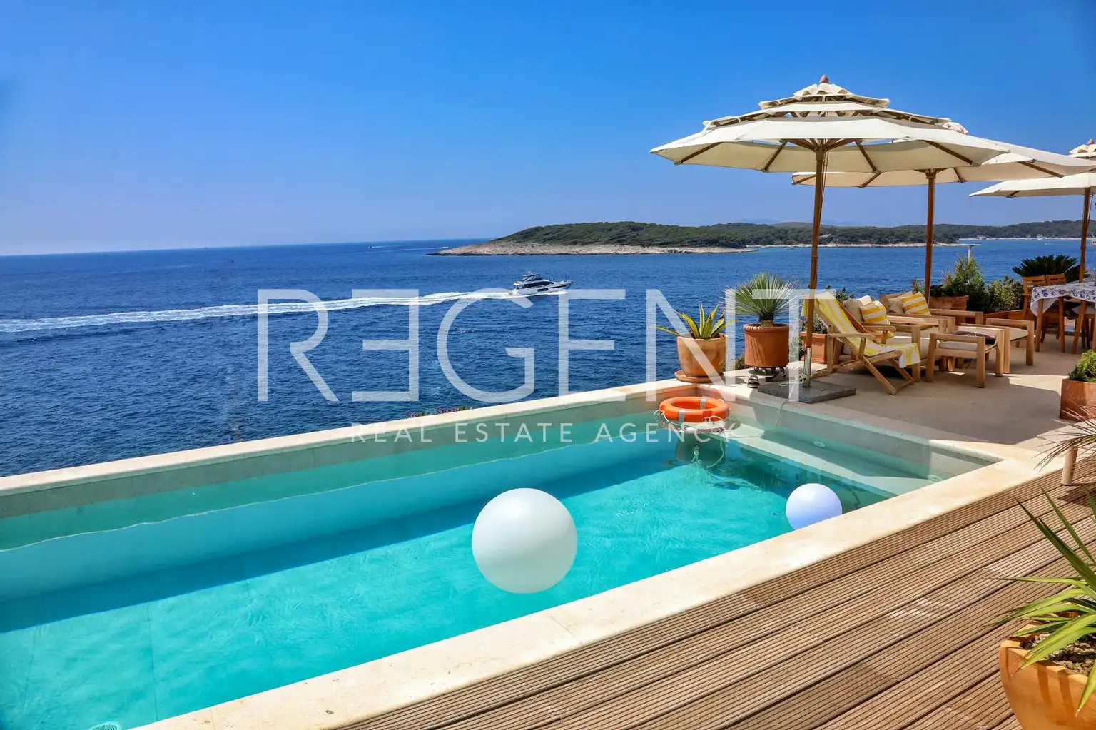 Hvar, otok Hvar – moderna vila prvi red do mora