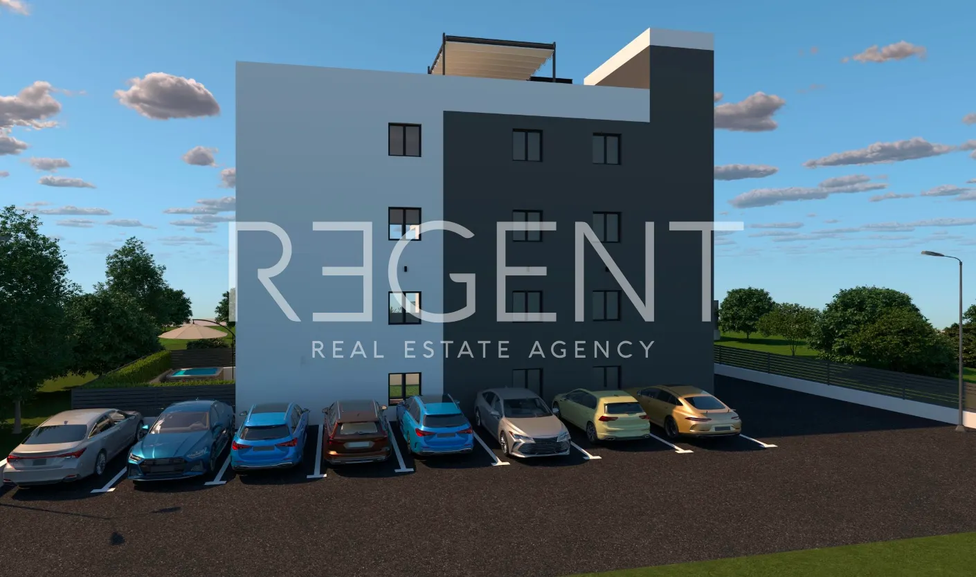 Trogir, Okrug Gornji – Dvosoban penthouse s krovnom terasom 77 m2 novogradnja