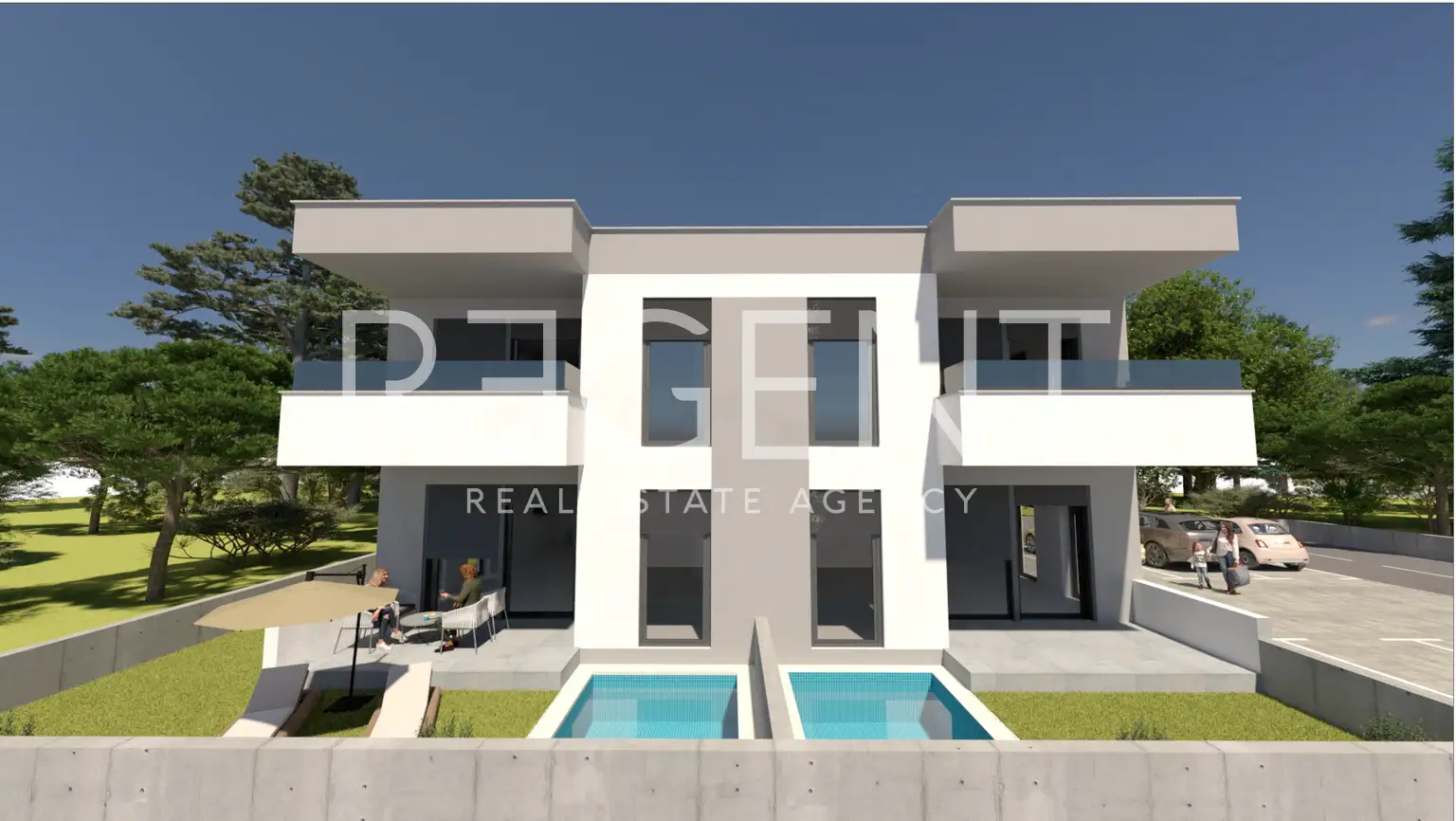 Zara, Kožino - nuova costruzione residenziale moderna