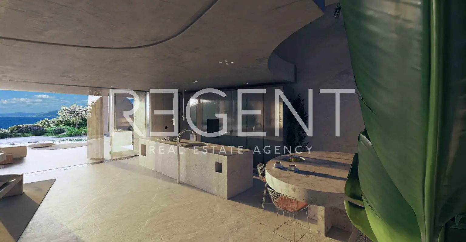 Brač, Postira - Građevinsko zemljište sa projektom vile