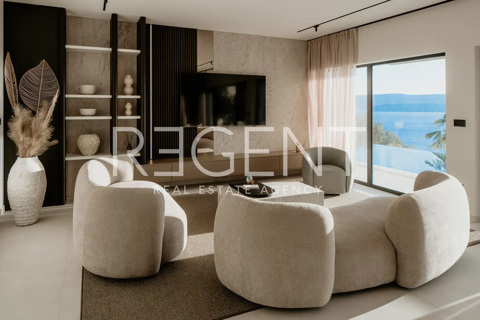 Omiš, Čeline - Villa de luxe avec vue panoramique sur la mer