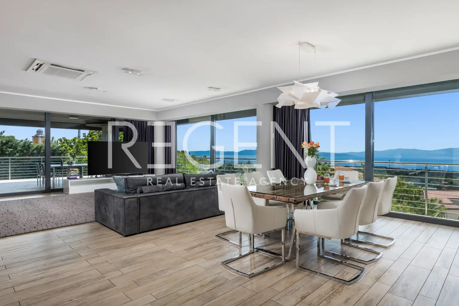 Hreljin - Villa with panoramic view and private wellness