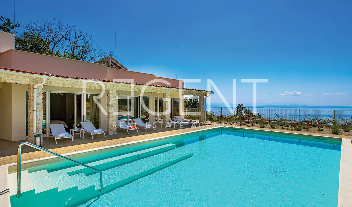 Opatija, Veprinac - Luksusowa willa na działce o powierzchni 1113 m2