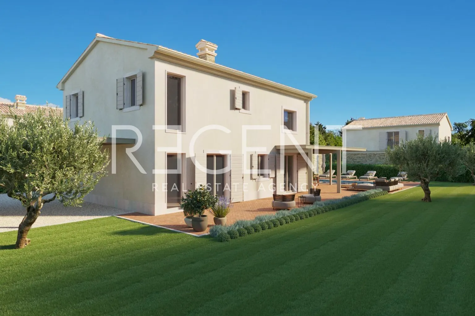 Istra, Višnjan - Prekrasna vila u luksuznom naselju 155 m2
