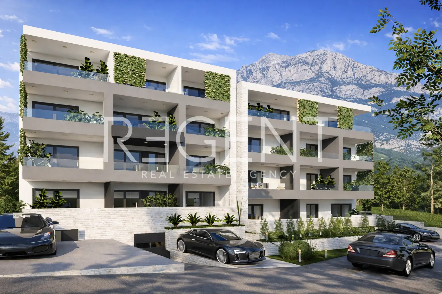 Makarska, Živogošće - Jednosoban stan u novogradnji blizu mora