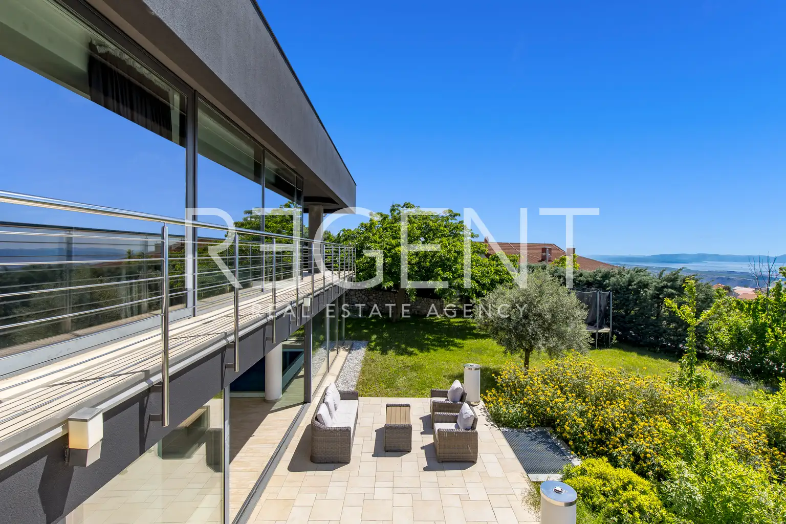 Hreljin - Villa with panoramic view and private wellness