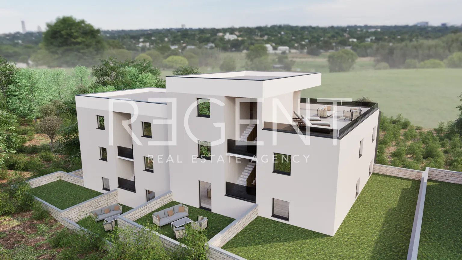 Split, Podstrana - Moderný dvojizbový byt 68 m2 novostavba *Exkluzívny predaj