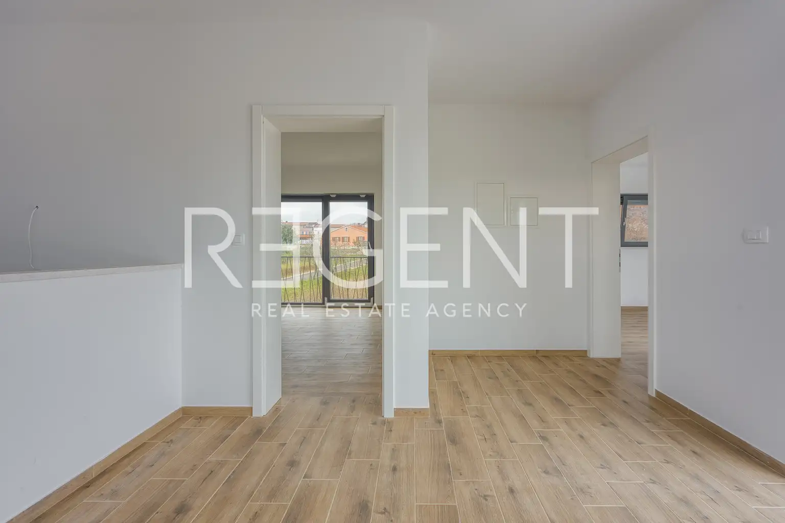 Kaštelir-Labinci - Dvojna kuća s bazenom i pogledom na more