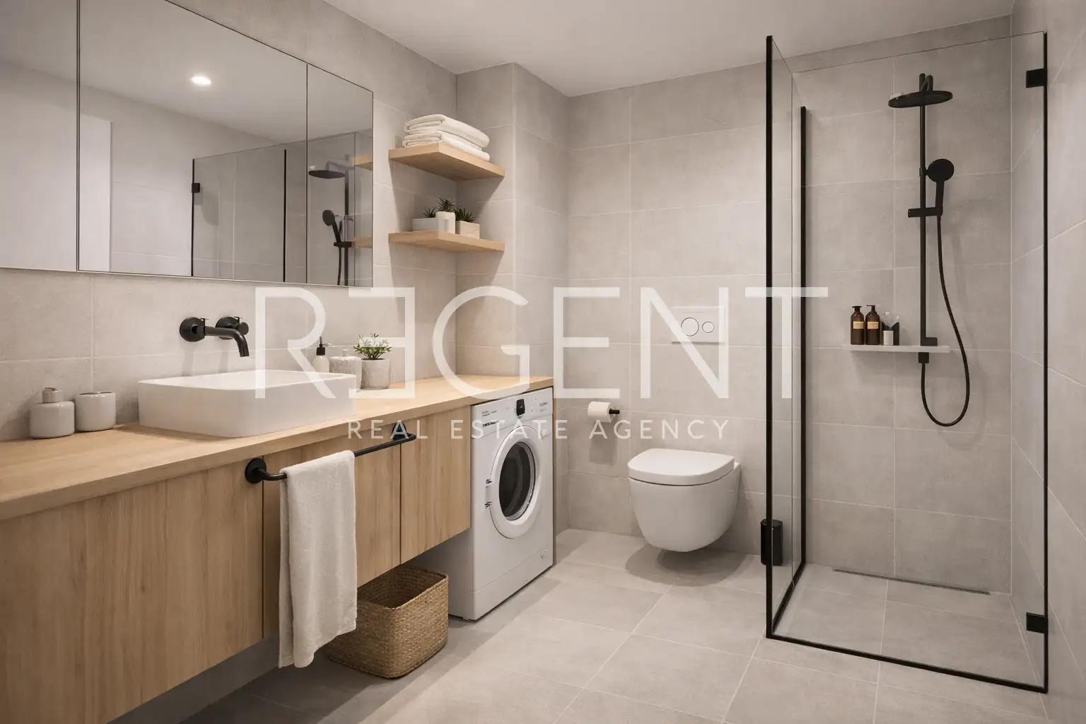 Makarska, Zelenka - trosoban stan u novogradnji s velikim balkonom