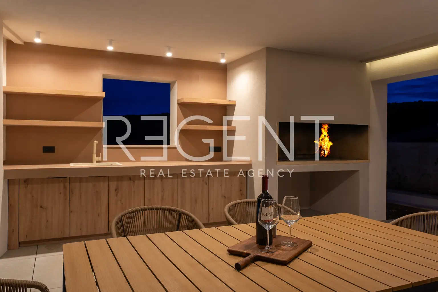 Brač, Splitska - Maison avec vue sur la mer