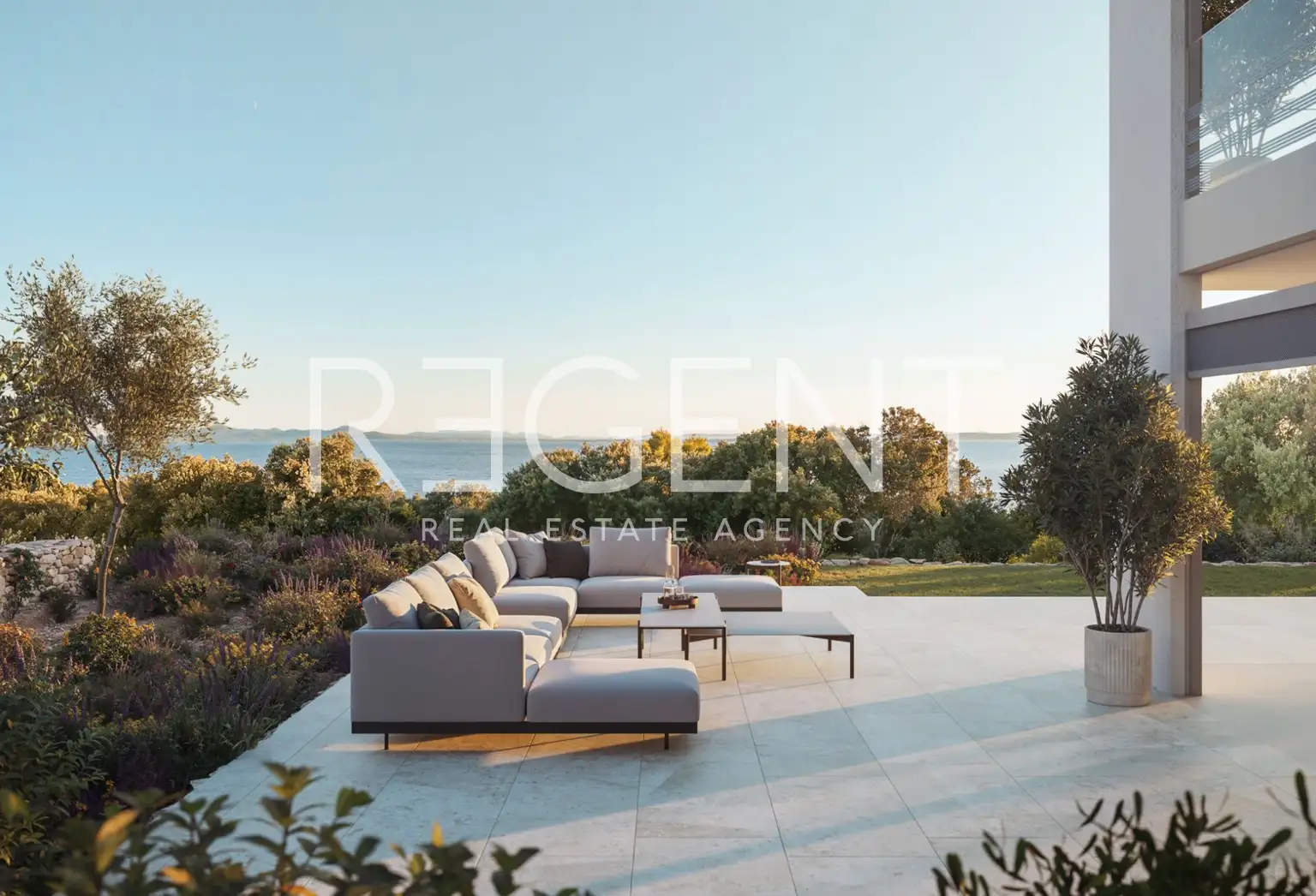 Zadar, Petrčane - Četverosoban apartman s terasom, vrtom i loggiom