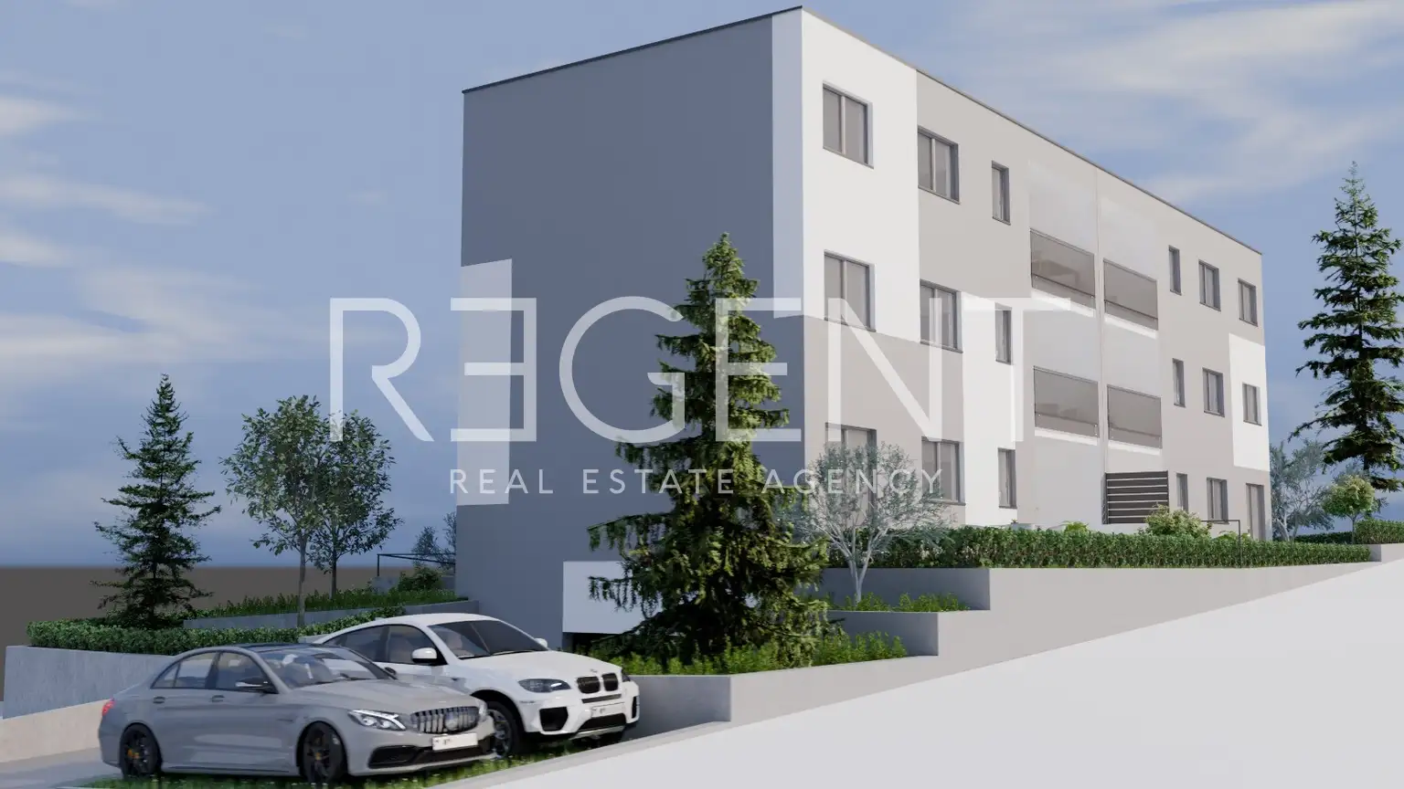 Solin, Mravince - Trosoban stan s balkonom i pogledom na more