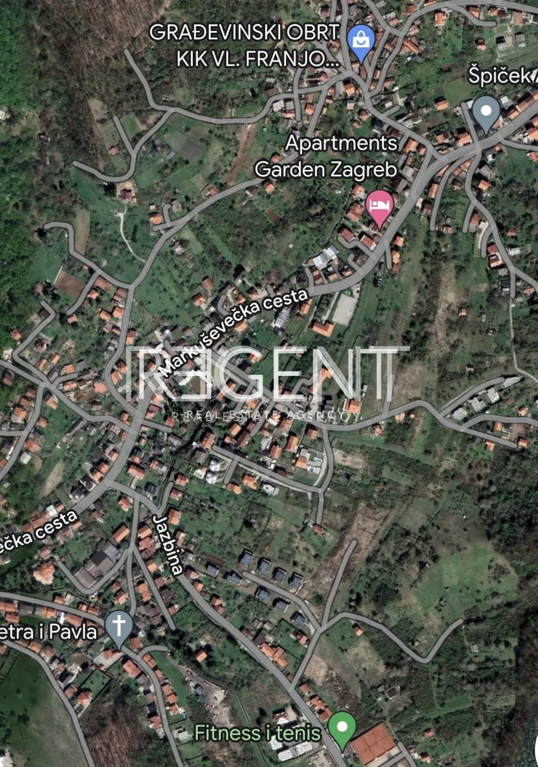 Zagrzeb, Gračani - Działka budowlana 3210 m2