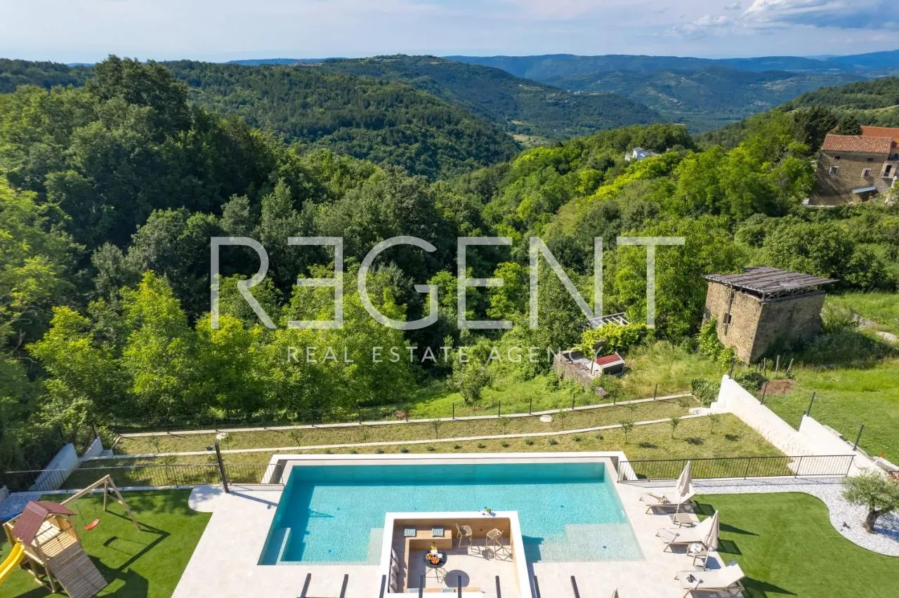 Kašćerga, Istra - Luksuzna vila u srcu Istre