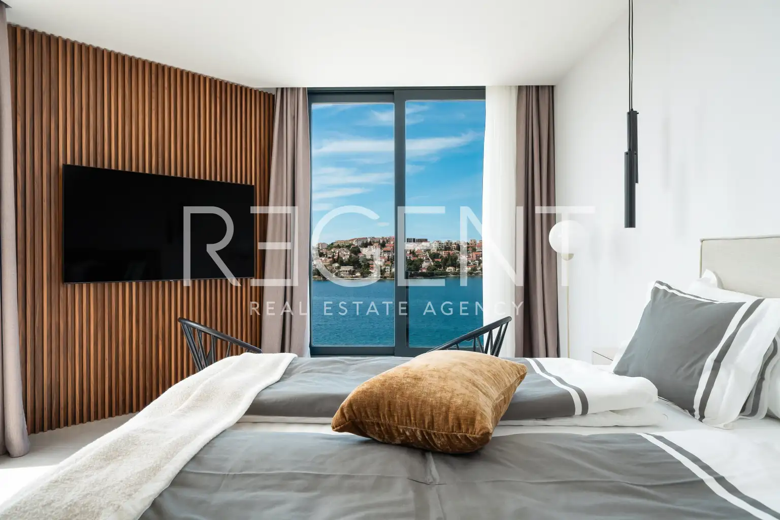 Šibenik, Rogoznica - Villa di lusso con vista panoramica sul mare, piscina riscaldata e jacuzzi