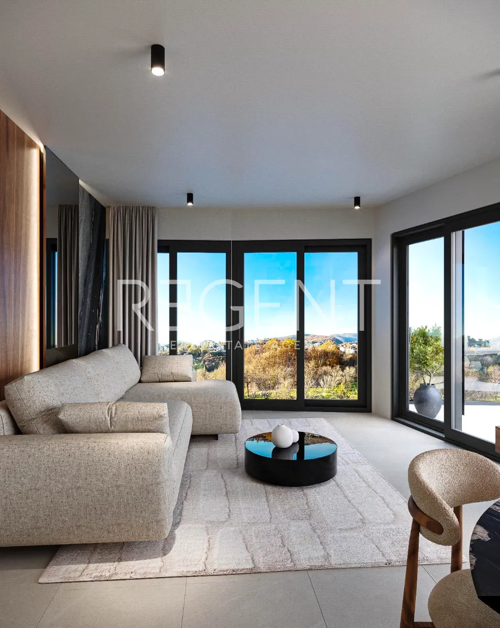 Záhřeb, Šestine – Luxusní penthouse 163 m² s velkou terasou, novostavba