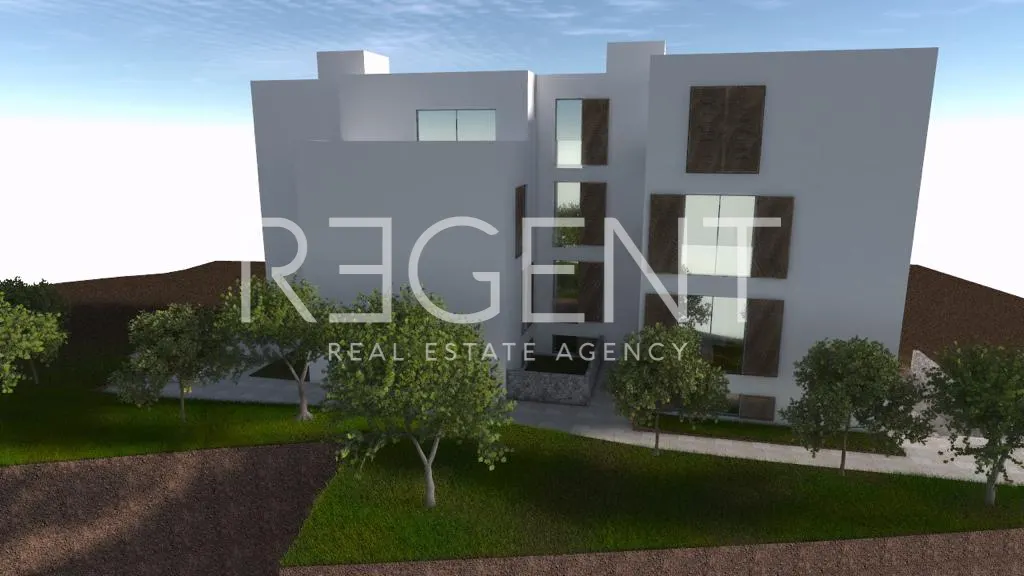 Trogir, Okrug Gornji – Dwupokojowe mieszkanie z tarasem 66 m2 nowa konstrukcja