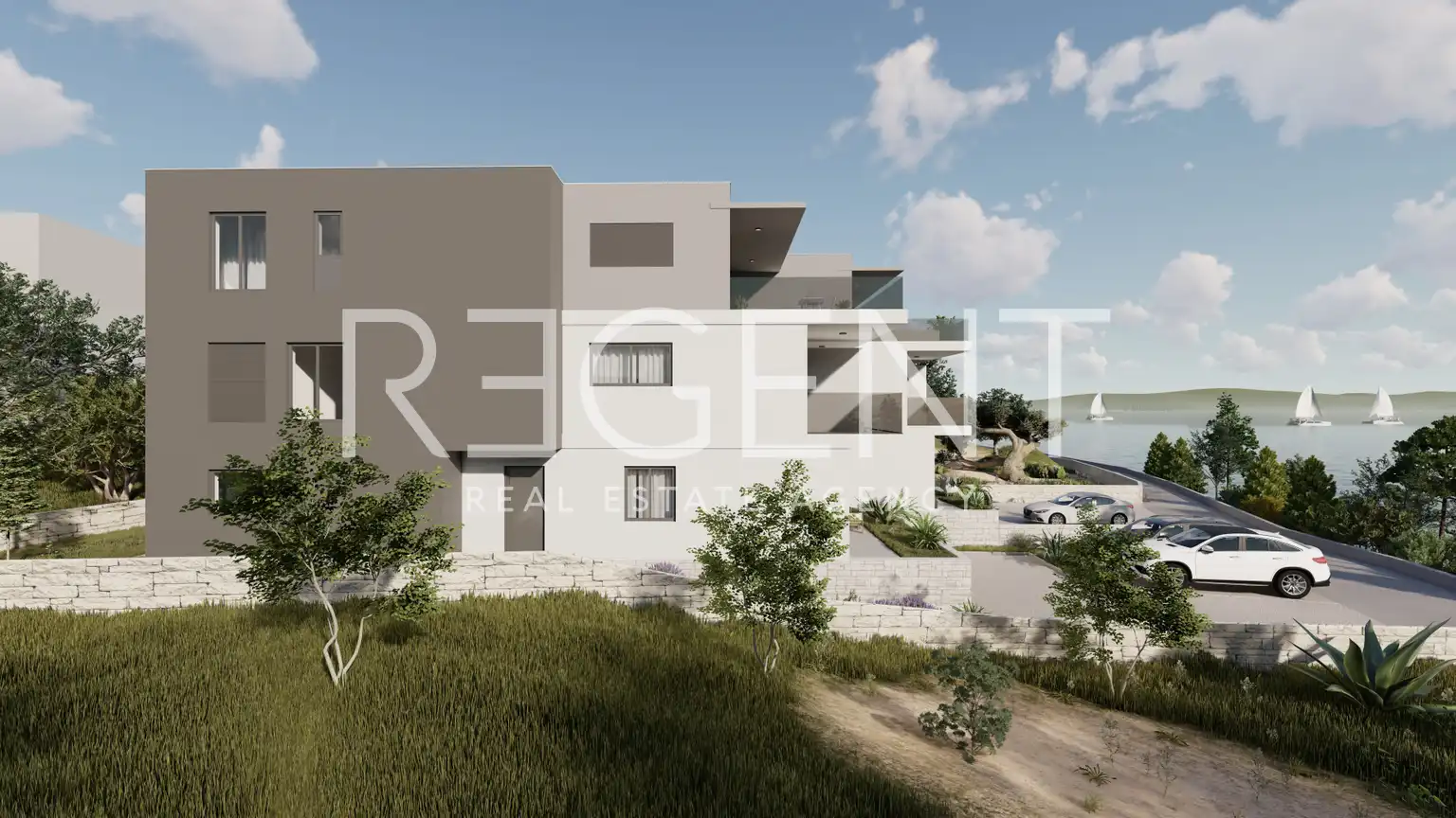Šibenik, Brodarica - Moderno appartamento in una nuova costruzione di 128,13 m2