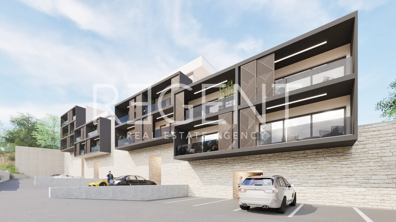 Split, Podstrana - Moderný dvojizbový byt 68 m2 novostavba *Exkluzívny predaj