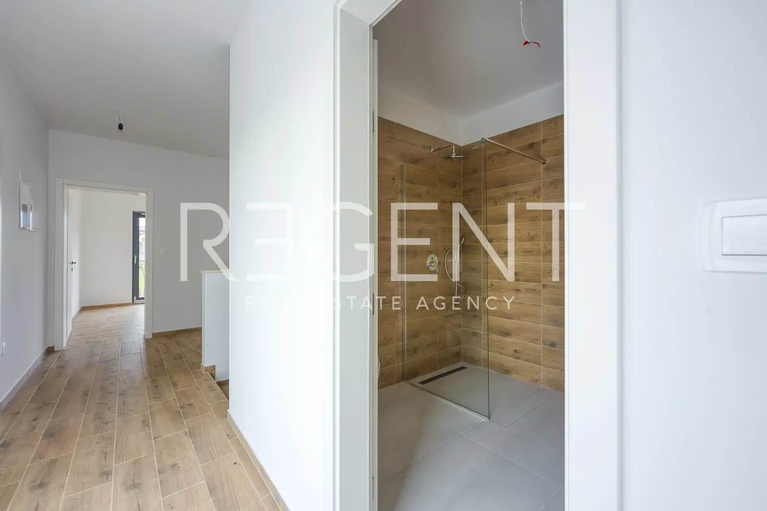 Kaštelir-Labinci - Dvojna kuća s bazenom i pogledom na more