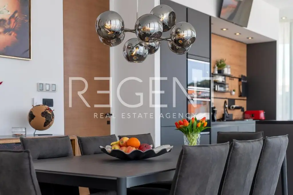 Trogir, Čiovo – Penthouse, 227 m² s 360° terasom i wellnessom