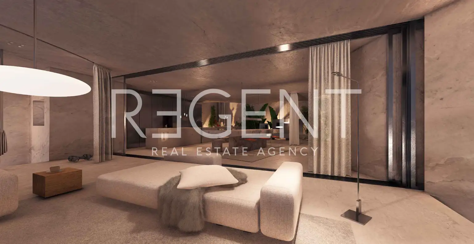 Brač, Postira - Građevinsko zemljište sa projektom vile