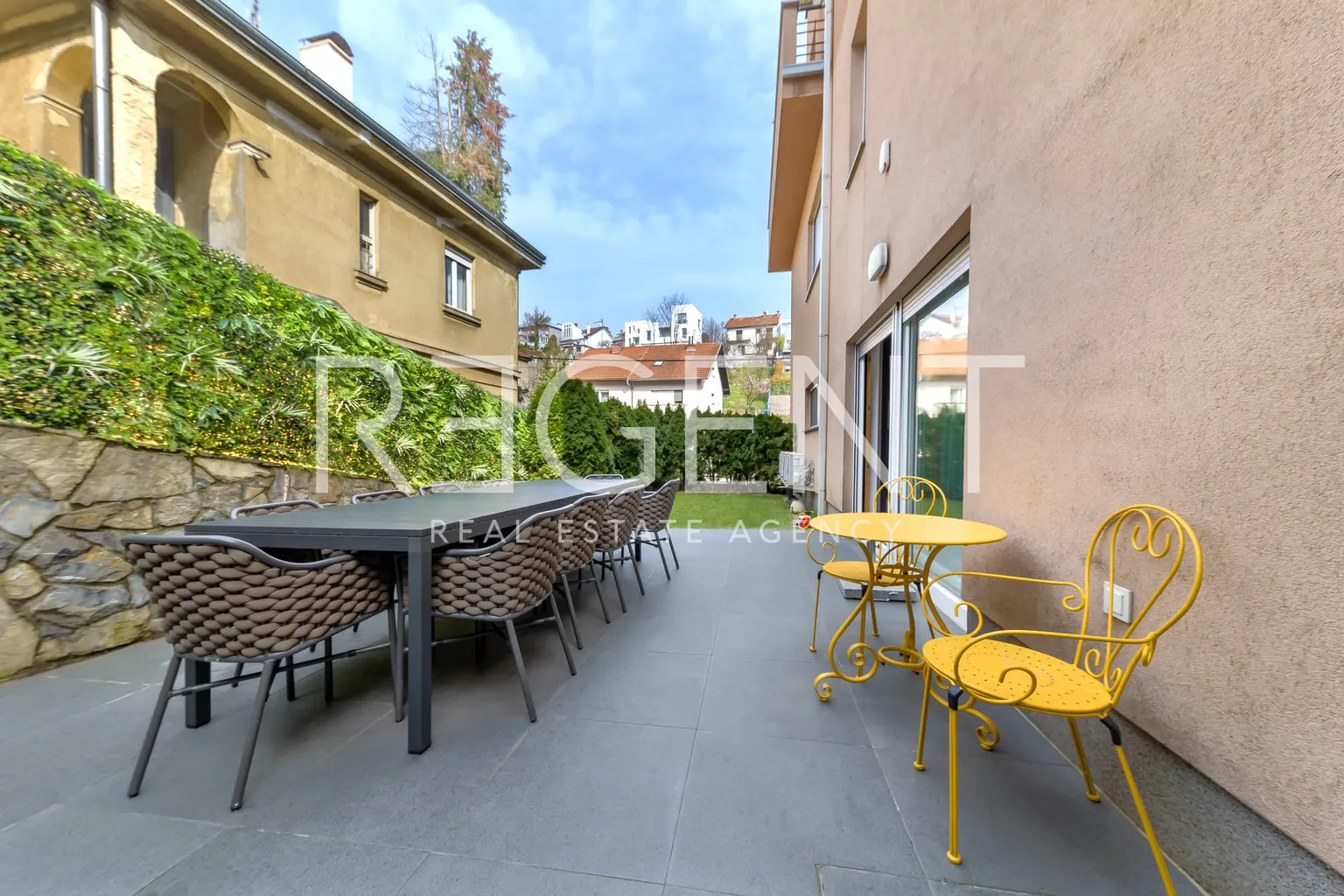 Záhřeb, Šalata, Babonićeva - Nádherný čtyřpokojový byt se zahradou 213 m2