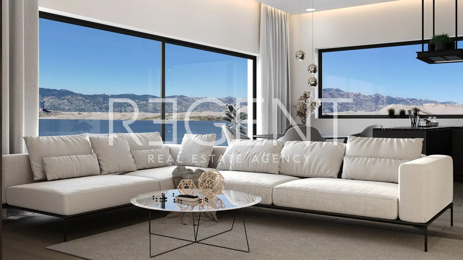 Pag - Luxuriöses Drei-Zimmer-Penthouse, Neubau
