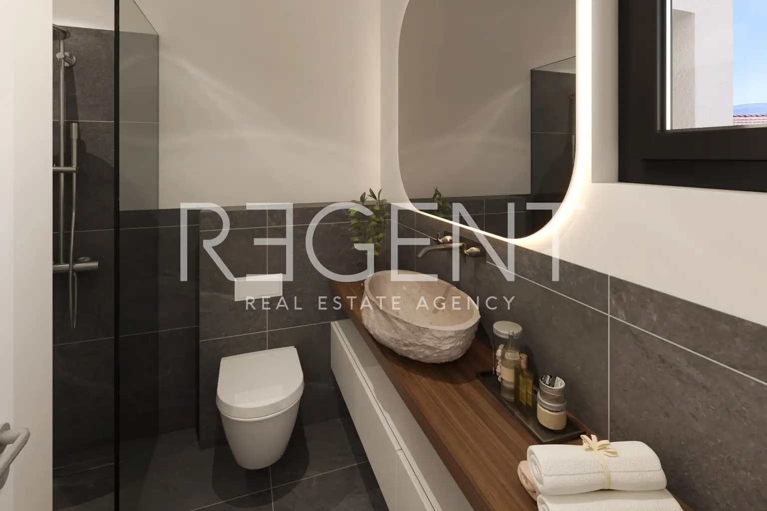 Pelješac, Orebić - Dvoupokojový apartmán s loggií a terasou