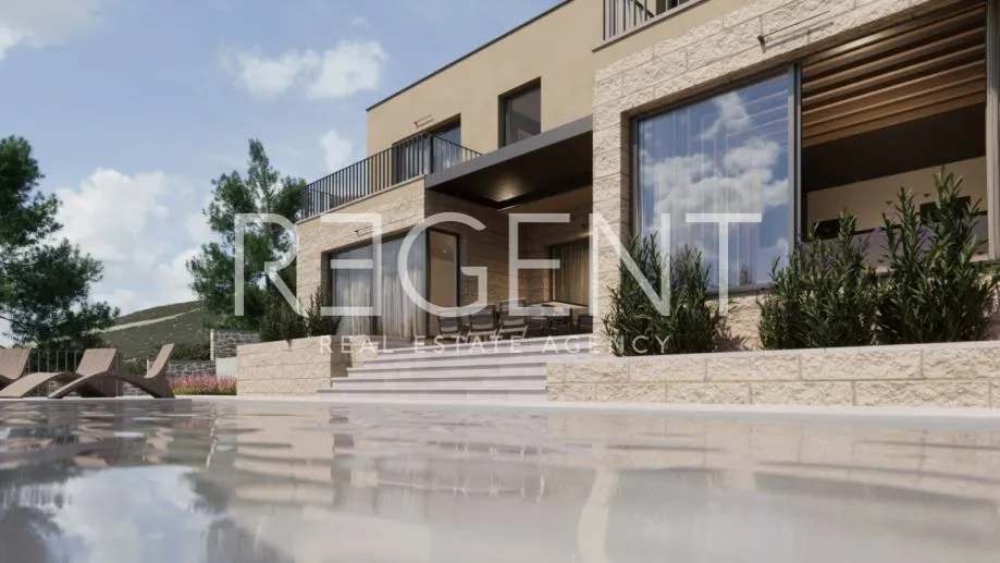 Omiš - Moderná vila vo výstavbe 154 m2