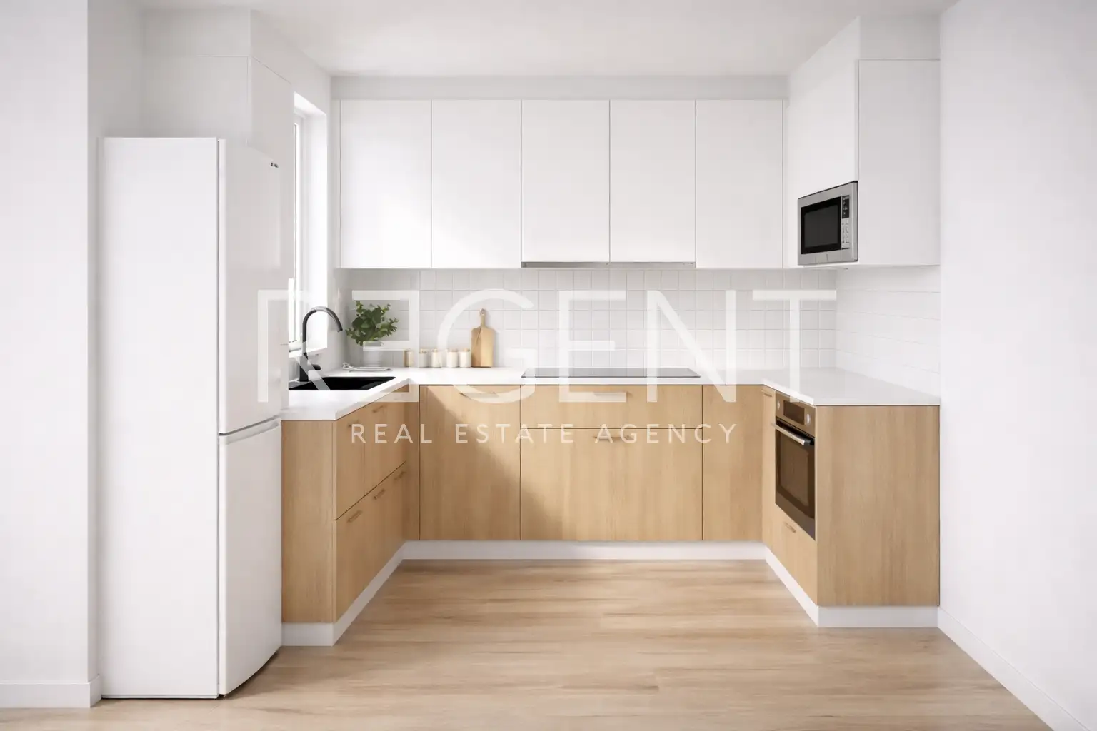 Makarska, Zelenka - dvosoban stan u novogradnji s balkonom