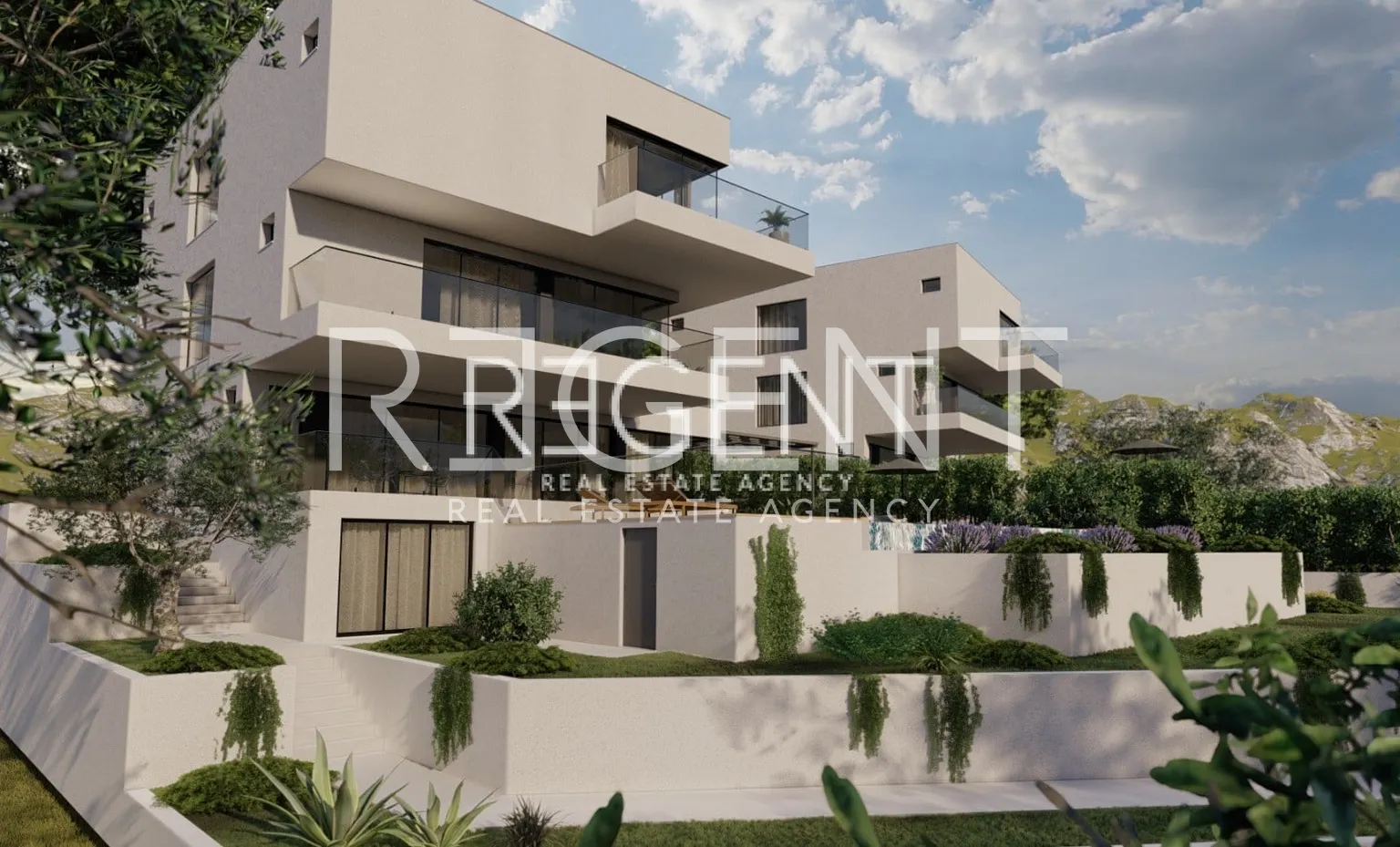 Šibenik, Rogoznica- Zemljište s projektom luksuzne vile 819m2