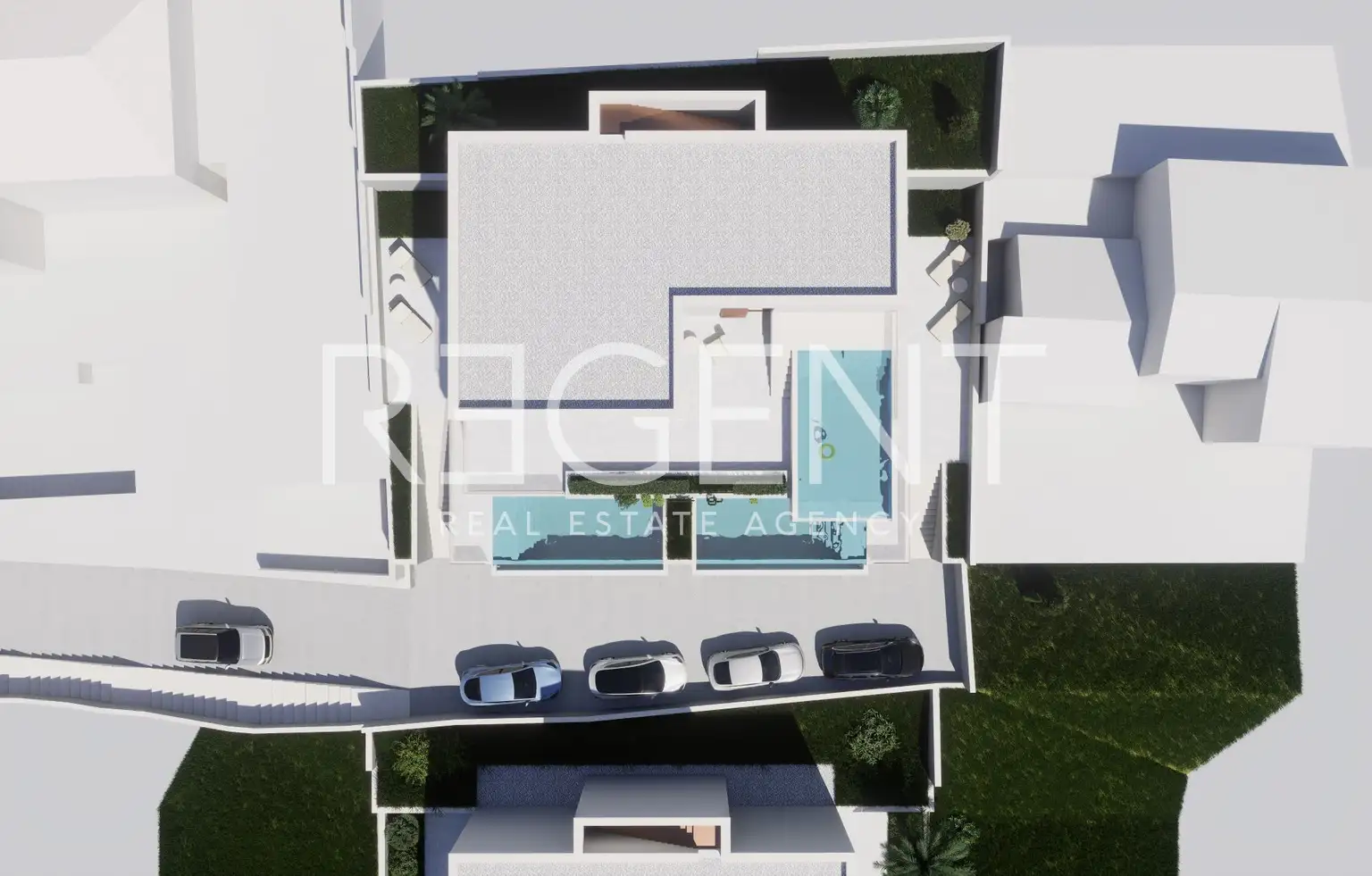 Trogir, Sevid - Luksuzan penthouse s bazenom