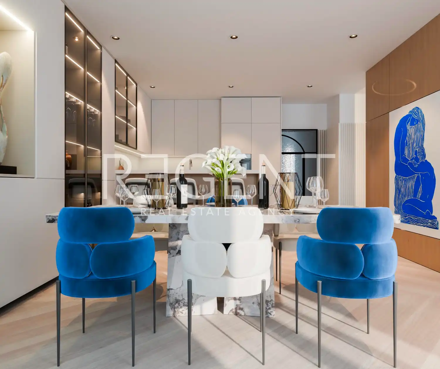 Trogir, Čiovo - Penthouse u luksuznom apartmanskom naselju u blizini mora 75 m2