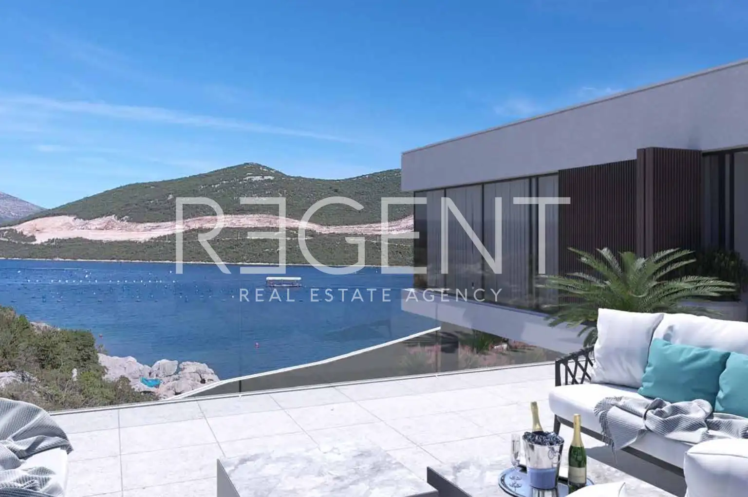 Pelješac, Brijesta - Stavebný pozemok s výhľadom na more 4250 m2