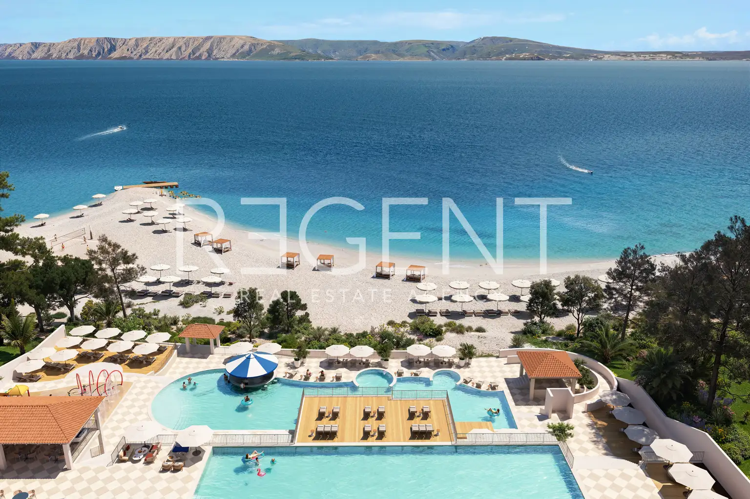 Novi Vinodolski, Mövenpick – trosoban apartman prvi red do mora