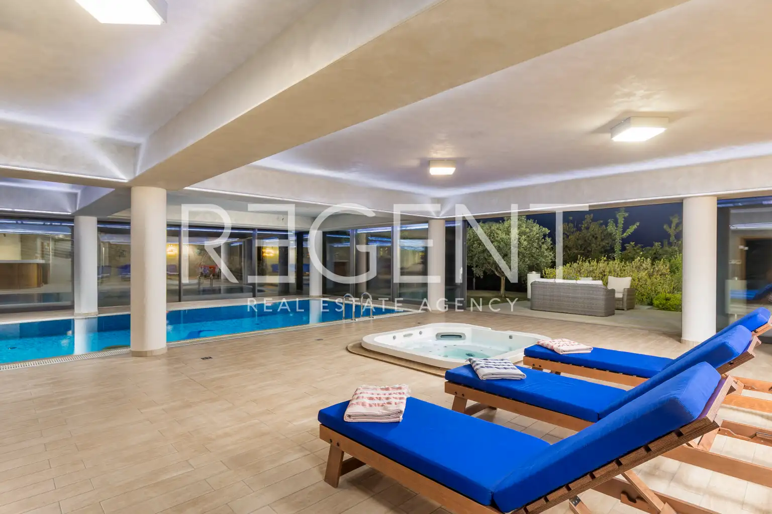Hreljin - Villa with panoramic view and private wellness
