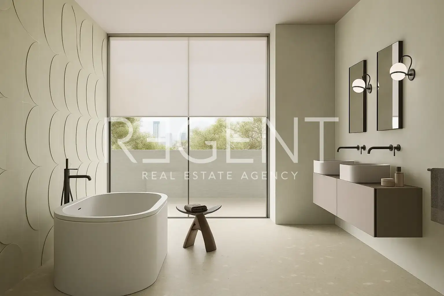 Trogir, Čiovo - Moderan jednosoban stan prvi red do mora