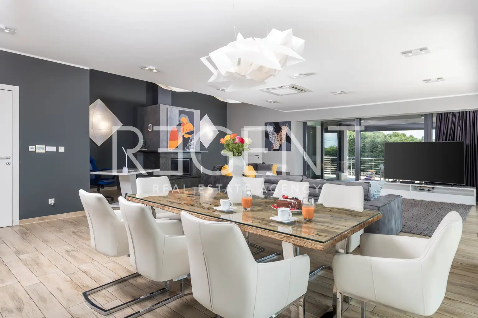Hreljin - Villa with panoramic view and private wellness