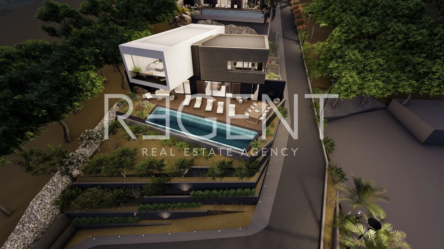 Trogir, Seget Donji - Villa exclusive avec piscine et vue sur la mer 373 m2