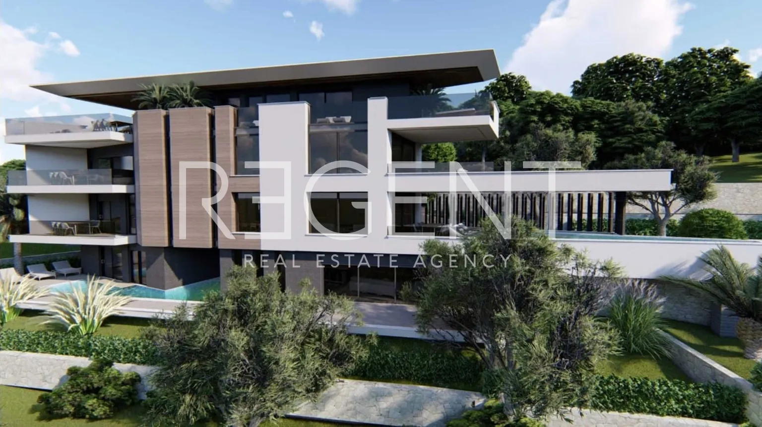Opatija, Ičići – Luxusní třípokojový byt s jacuzzi 144m2