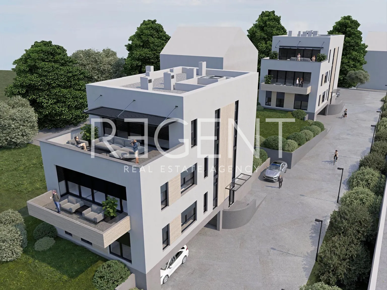 Záhřeb, Gornji Bukovac – Luxusní čtyřpokojový byt 157m2